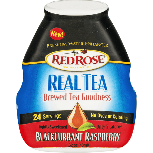 Lightly Sweetened Real Tea, Blackcurrant Raspberry