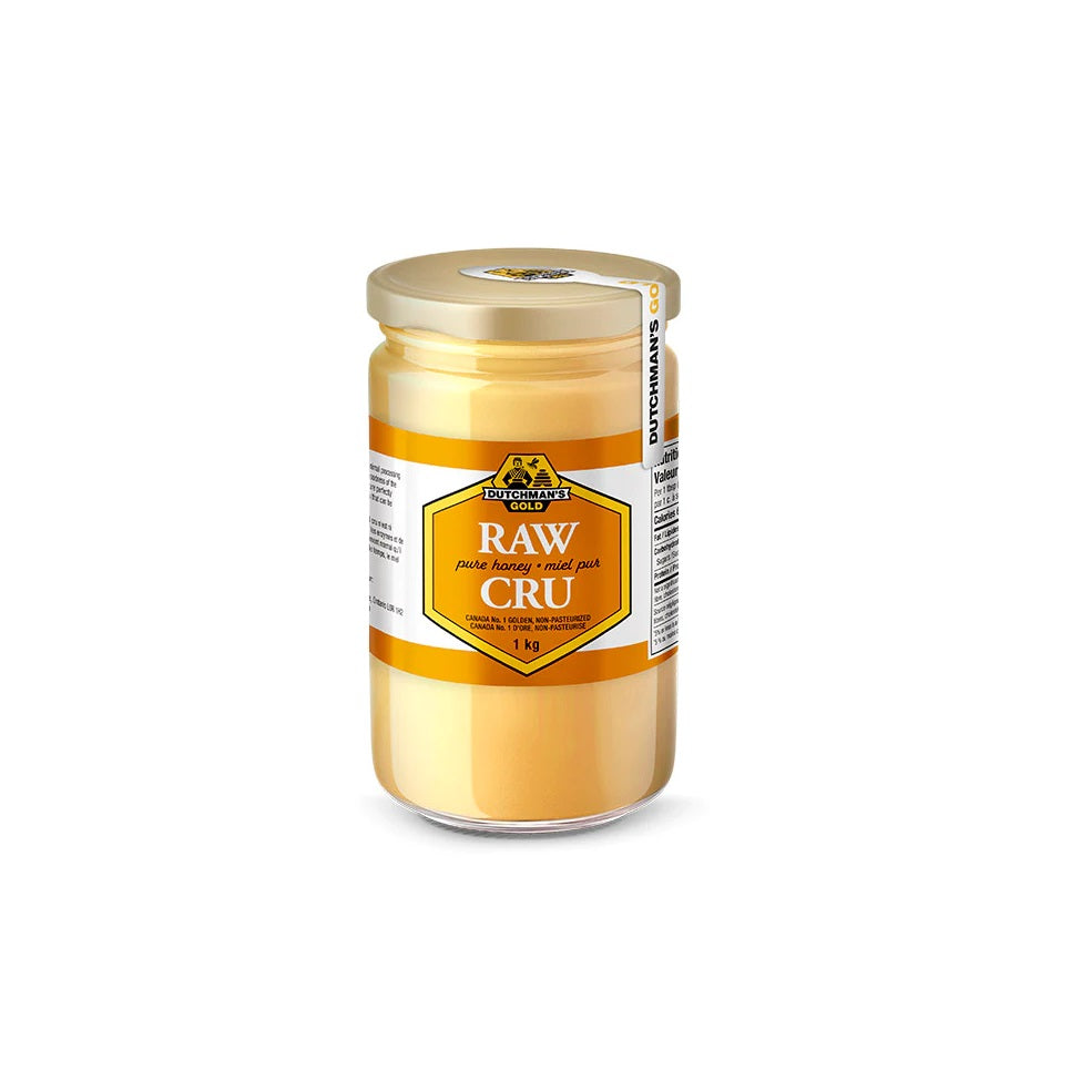 Dutchman's Gold Inc., Pure Raw Honey, 1 Kilogram
