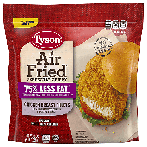 Chicken Breast Fully Cooked Boneless, Skinless Breaded with Rib Meat Fillets, Chicken Breast