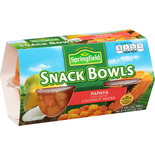 Papaya in Lightly Sweetened Coconut Water