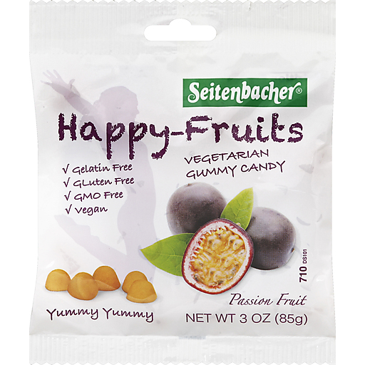 Happy-Fruits Gummy Candy, Passion Fruit