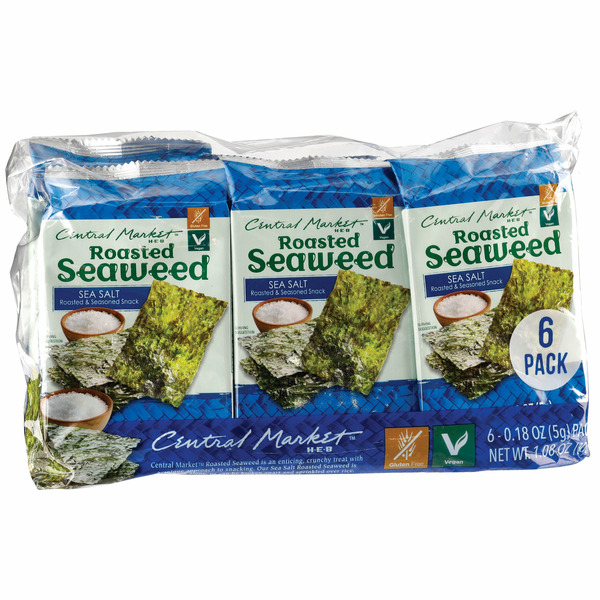 Roasted Seaweed Sea Salt Roasted & Seasoned Snack