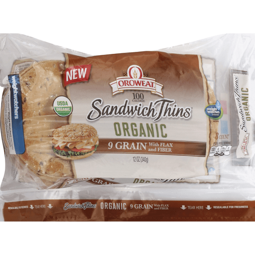 Organic Sandwich Thins Roll