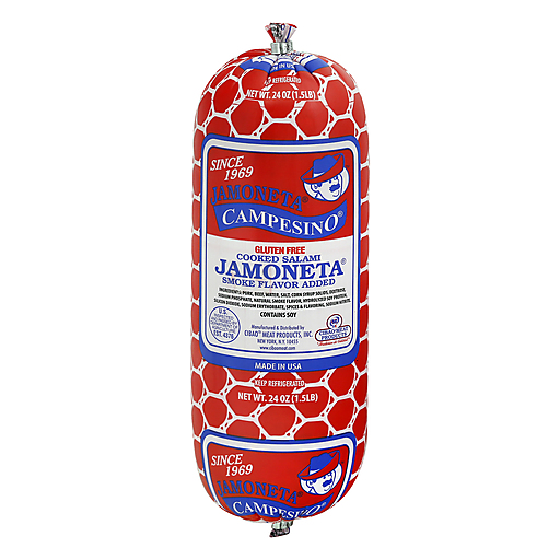 Photo of Jamoneta Cooked Salami, Smoke Flavor, Gluten Free