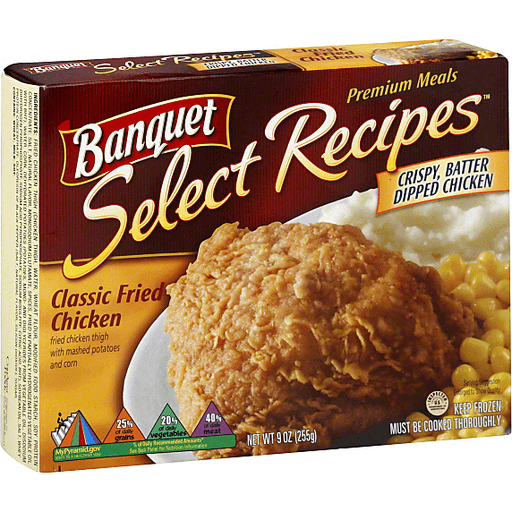 Banquet Fried Chicken Meal, 9 Oz
