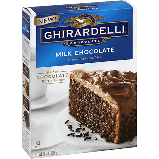 Premium Cake Mix, Milk Chocolate