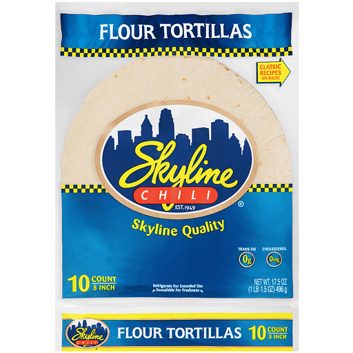 Skyline Chili, Flour Tortillas