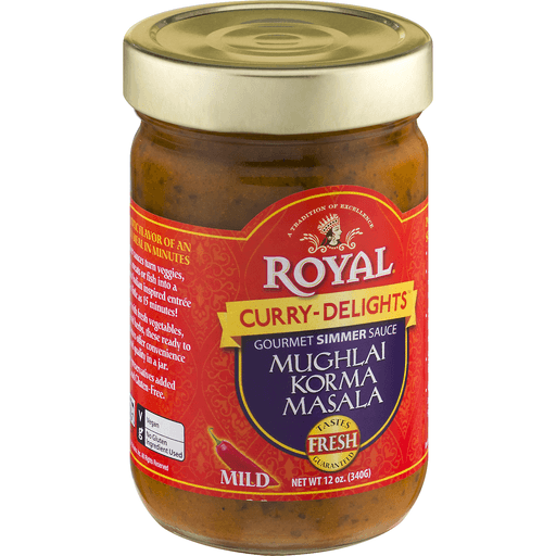 Mild Mughlai Korma Masala Gourmet Simmer Sauce, Mild Mughlai Korma Masala