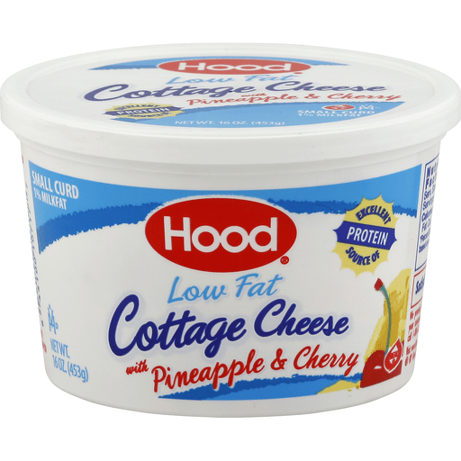 1% Lowfat Small Curd Cottage Cheese with Pineapple & Cherry, Pineapple & Cherry