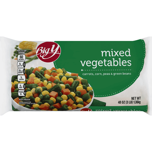 Mixed Vegetables Carrots, Corn, Peas & Green Beans, Mixed Vegetables