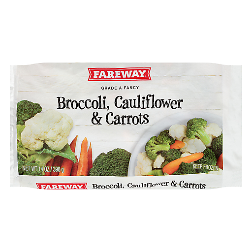 Broccoli, Cauliflower & Carrots