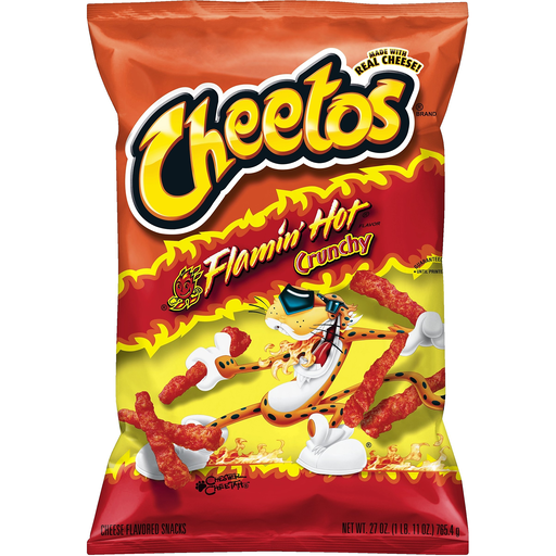 Cheese Flavored Snacks, Flamin' Hot