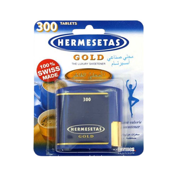 HERMESETAS GOLD TABS 300 PCS