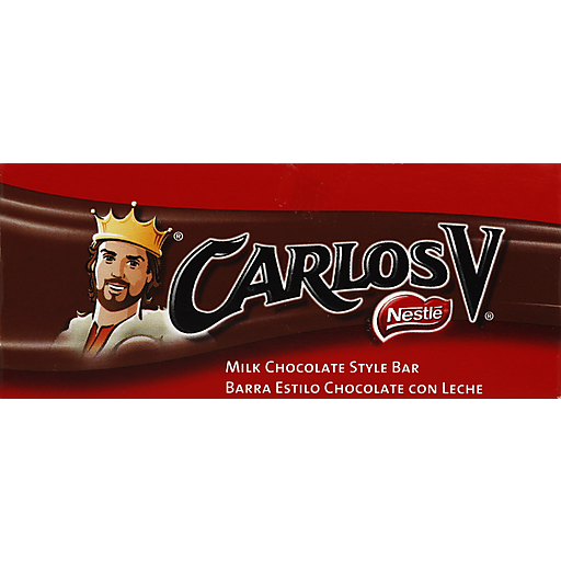 Carlos V Milk Chocolate Style Bar