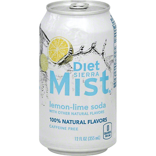 Diet Sierra Mist 12 Fluid Ounce Aluminum Can-Ia