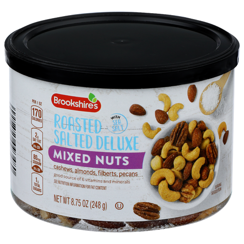 Brookshire'S, Deluxe Mixed Nuts with Sea Salt