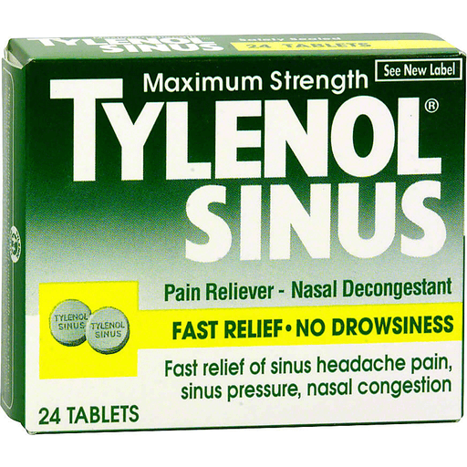 Tylenol Sinus, Maximum Strength, Tablets