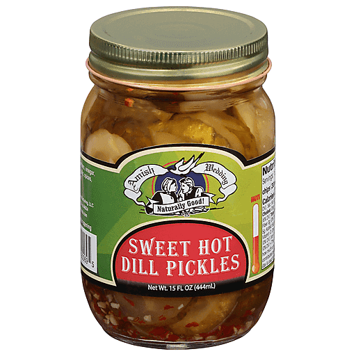 Sweet Dill Pickles, Hot