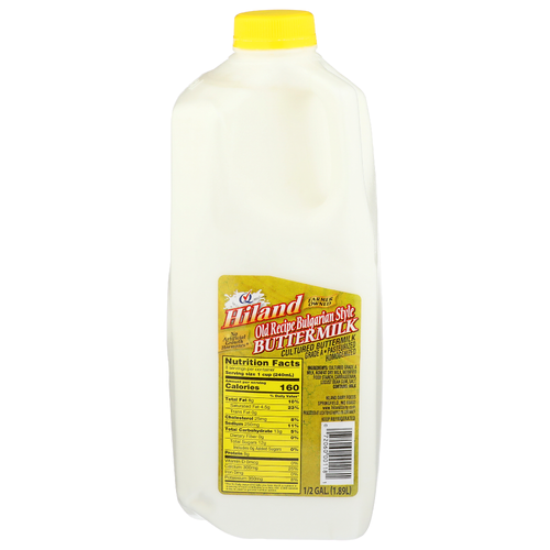 Photo of Hiland Buttermilk, Cultured, Old Recipe Bulgarian Style - 0.5 Gallon