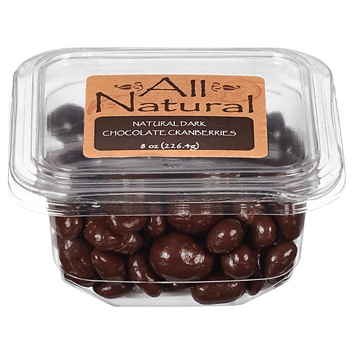 All Natural, Cranberries, Dark Chocolate
