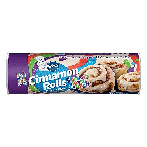 Pillsbury Cinnamon Toast Crunch Cinnamon Rolls 8 Count