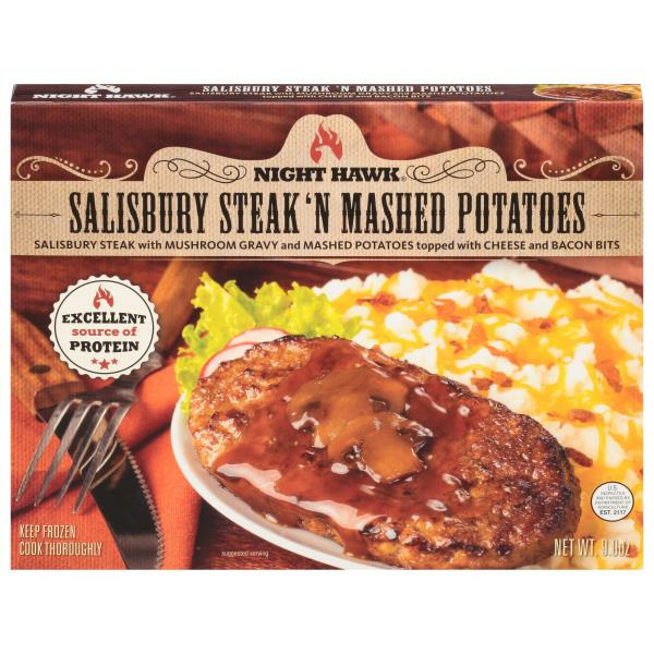 Photo of Night Hawk Salisbury Steak 'N Mashed Potatoes - 9 Ounce