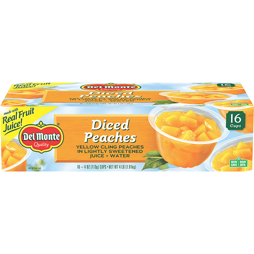 Del Monte, Diced Peaches