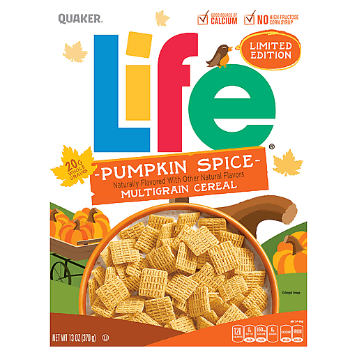 Pumpkin Spice Flavored Multigrain Cereal, Pumpkin Spice