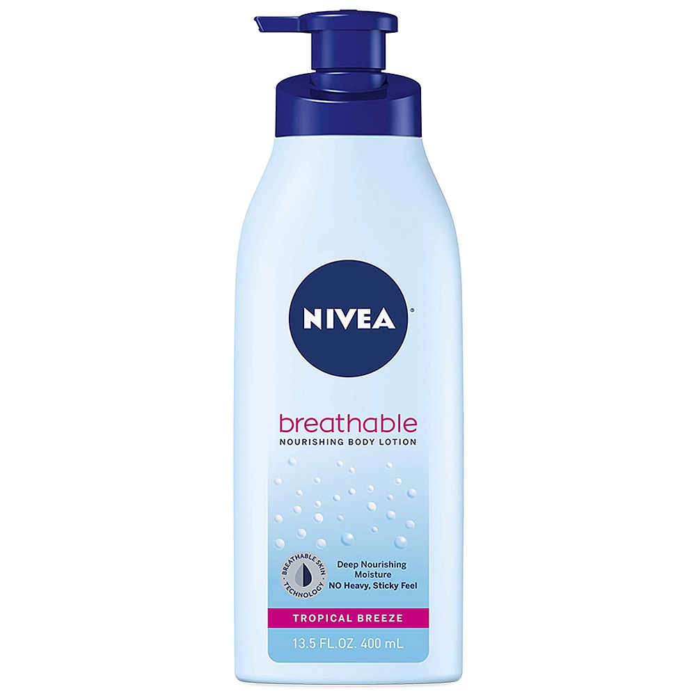 Nivea Body Lotion - Breathable Tropical Breeze - 13.5 Floz