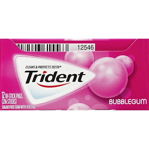 Trident Bubble Gum
