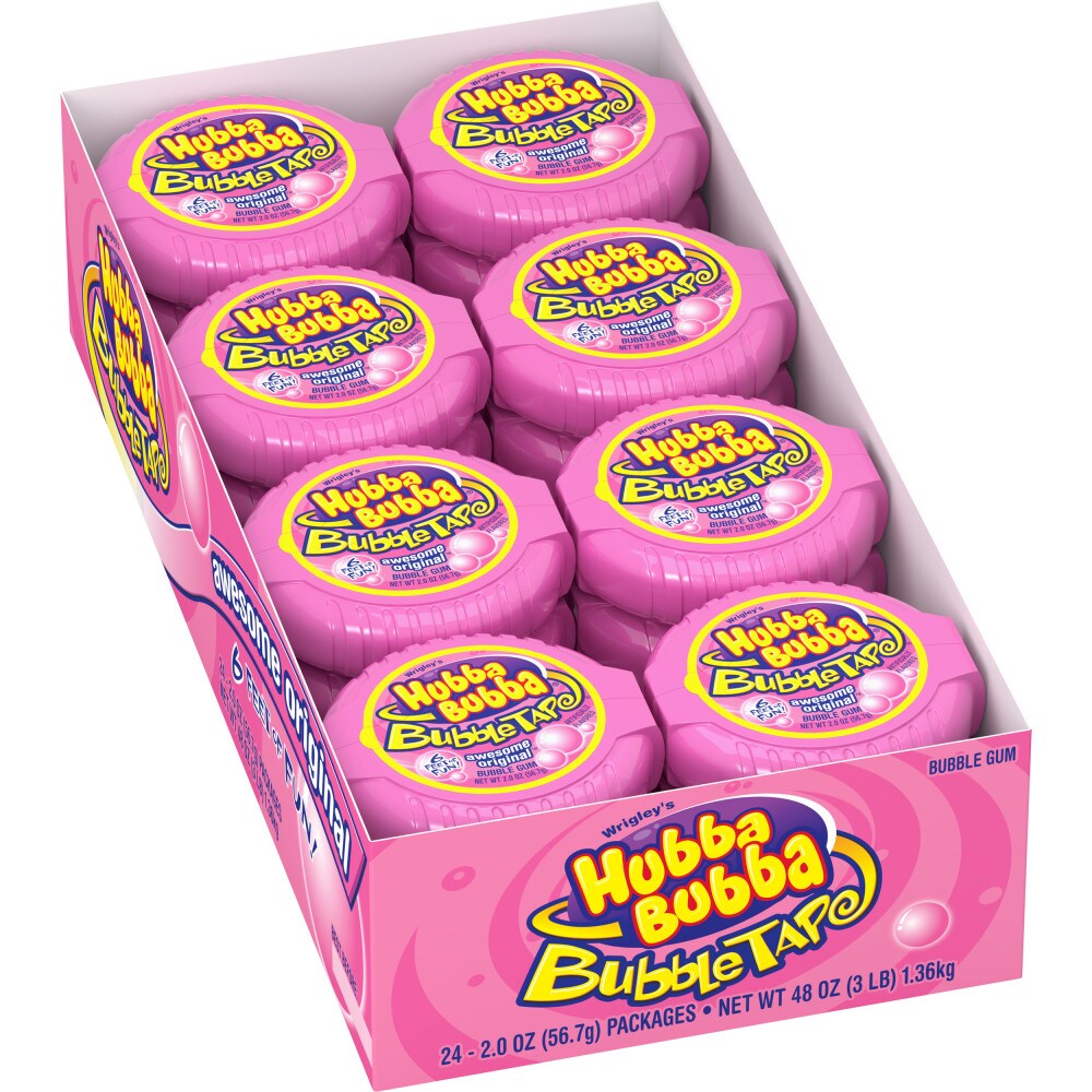 Wrigley’s Hubba Bubba Tape, Awesome Original, 2 Oz Bubble Gum