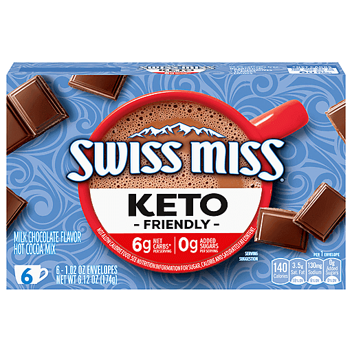 Milk Chocolate Keto Friendly Hot Cocoa Mix, Milk Chocolate