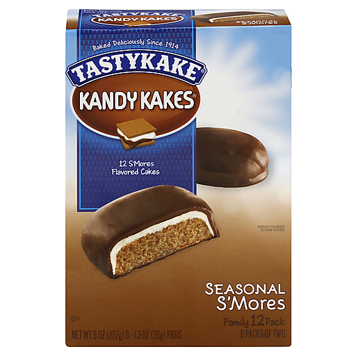 12 S'Mores Flavored Cakes, 12 S'Mores