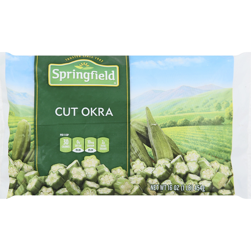 Springfield Okra, Cut
