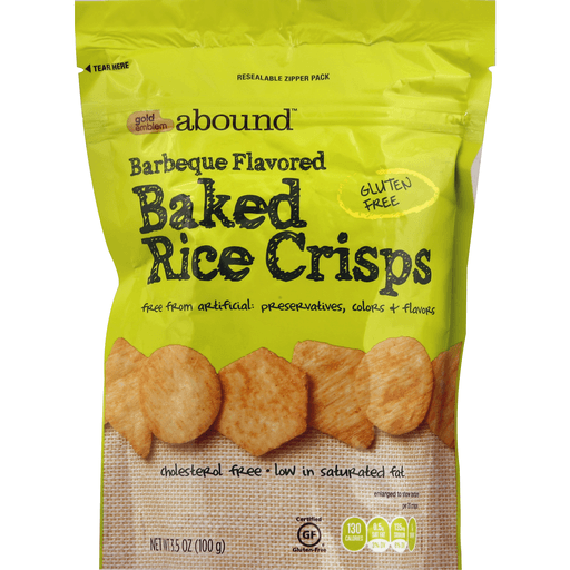 Baked Rice Crisps, Barbeque