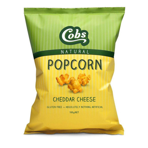 Photo of Cobs Natural Popcorn Cheddar Cheese 100g