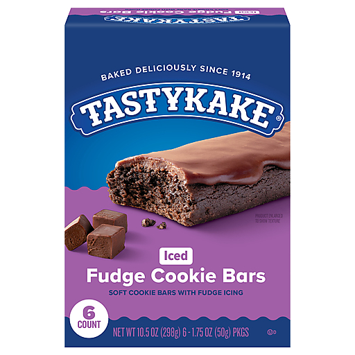 Iced Fudge Soft Cookie Bars with Fudge Icing, Iced Fudge