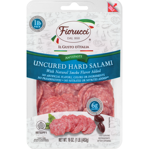 Uncured Hard Salami, Uncured