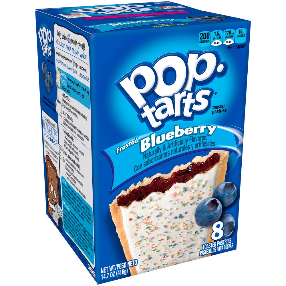 Toaster Pastries, Frosted Blueberry