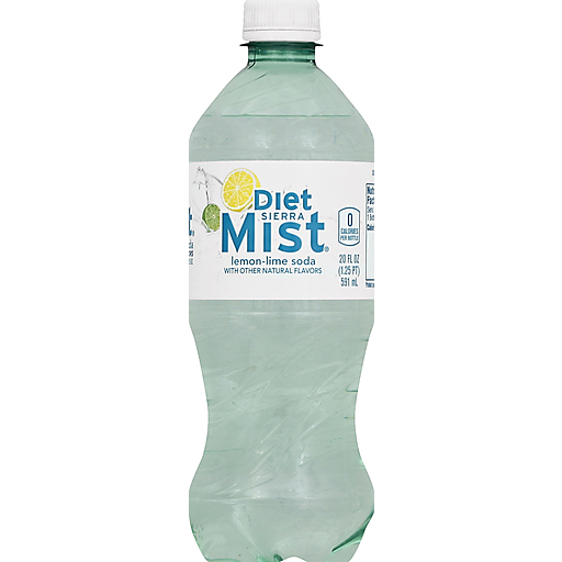 Diet Sierra Mist 20 Fl Oz Plastic Bottle-Ia