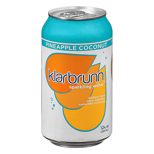 Klarbrunn, Sparkling Water, Pineapple Coconut