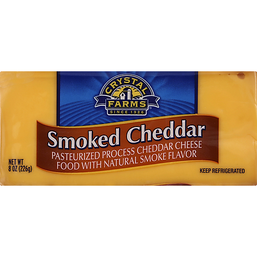 Smoked Cheddar Pasteurized Process Cheddar Cheese, Smoked Cheddar