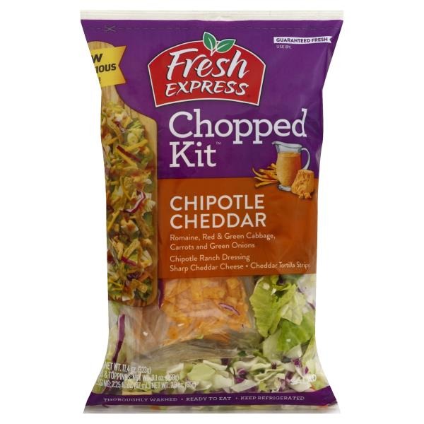Photo of Fresh Express Chopped Kit, Salad, Chipotle Cheddar