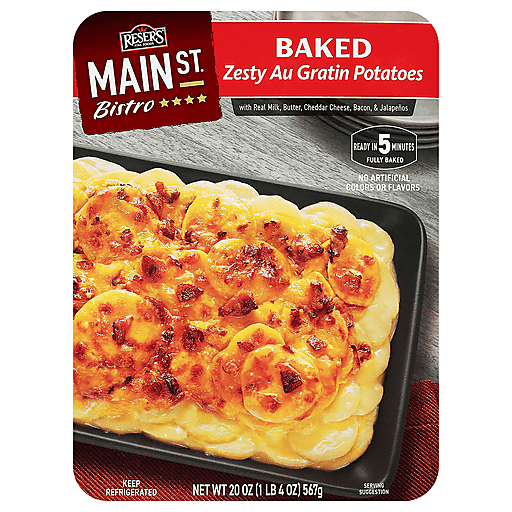 Main St Bistro Zesty Au Gratin Potatoes, Baked, 20 Ounce