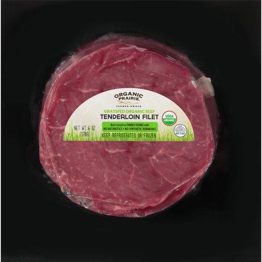 Grassfed Organic Beef Tenderloin Filet