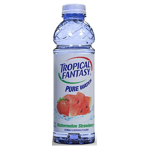 Watermelon Strawberry Flavored Pure Water, Watermelon Strawberry