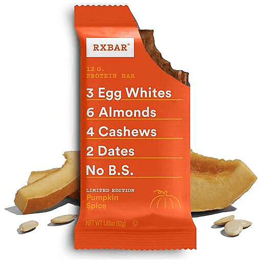 Photo of Rxbar Whole Food Protein Bar, Pumpkin Spice, 1.83Oz Bars