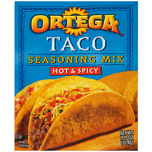 Hot & Spicy Taco Seasoning Mix, Hot & Spicy