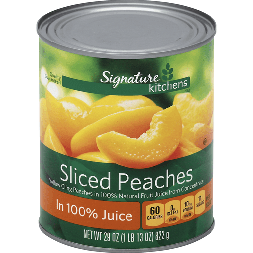 Sliced Peaches