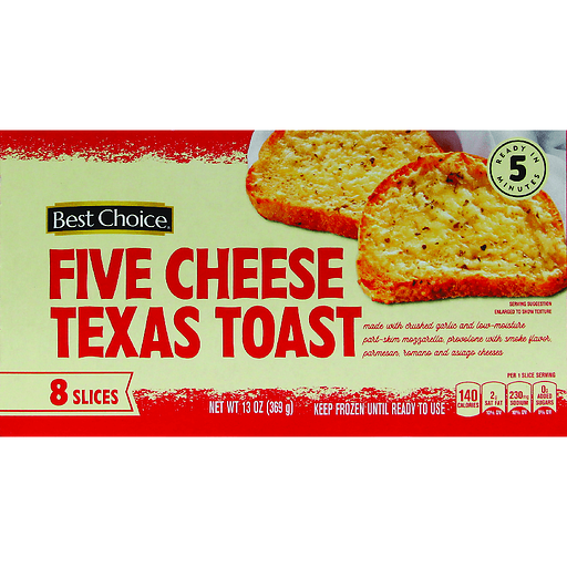 Texas Toast with 5 Cheeses Thick Slices, 5 Cheese